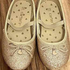 Carter’s Toddler Girls Glitter Ballet Flats